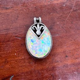 Synthetic Opal Charm / Pendant - 1.15 Grams