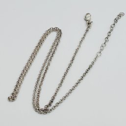 NC Sterling Silver Cable Chain Adjustable Clasp 4.03 G