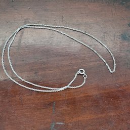 18' Chain Link Sterling Necklace - 1.61 Grams