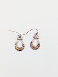 Sterling Teardrop Earrings 3.1g