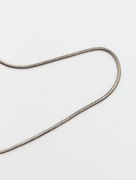 Sterling Snake Chain Necklace 2.9g