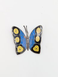 Sterling Butterfly Brooch 9.3g