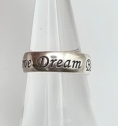 RJ Sterling Silver Ring Size 4.75 2.7 G