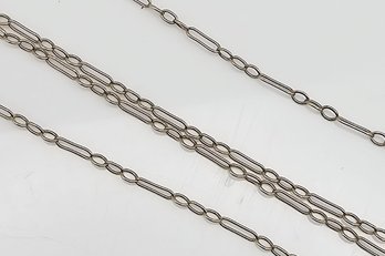 Sterling Silver Chain Necklace 1.2 G