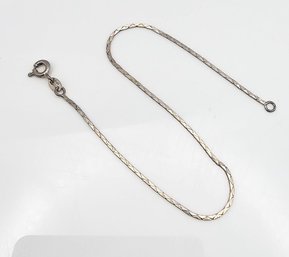 Sterling Silver Bracelet 1.1 G