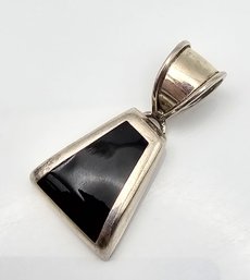 Mexico Onyx Sterling Silver Pendant 11.5 G