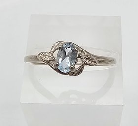 Avon Topaz Sterling Silver Cocktail Ring Size 8.5 2.2 G Approximately 0.58 TCW
