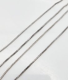 Sterling Silver Box Chain Necklace 2 G