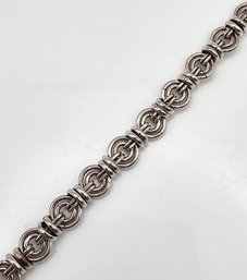 Sterling Silver Toggle Bracelet 22.8 G