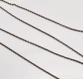 Sterling Silver Cable Chain Necklace 1.5 G