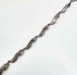 'OG' Rhinestone Sterling Silver Tennis Bracelet 10 G