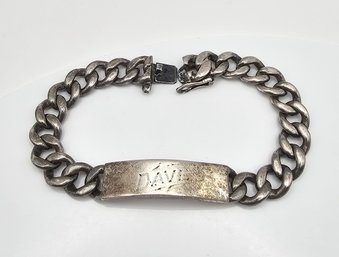 Napier Sterling Silver ID Bracelet 53.9 G