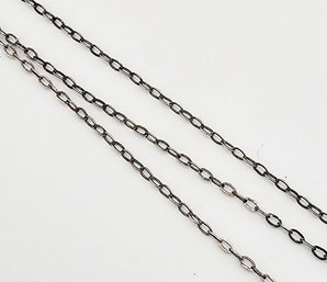 Sterling Silver Cable Chain Necklace 1 G