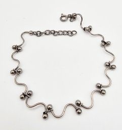 Sterling Silver Swirl Bracelet 4.7 G