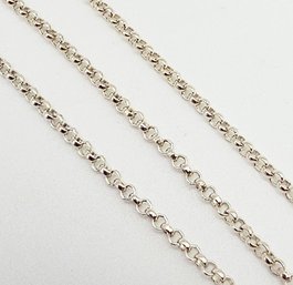 Sterling Silver Chain Necklace 3.6 G