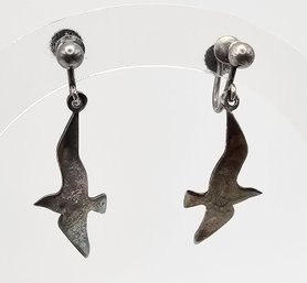 International Sterling Co Sterling Silver Bird Earrings 3 G