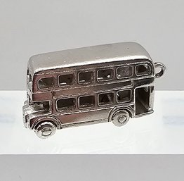 EJ Sterling Silver Double Decker Bus Charm 5.3 G