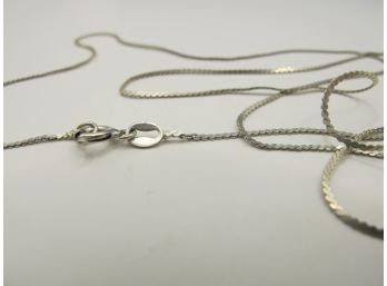 Italy- Sterling Chain Necklace 2.20g