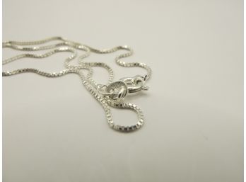 Italy- Sterling Box Chain 2.05g