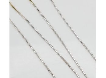 Sterling Silver Box Chain Necklace 2 G