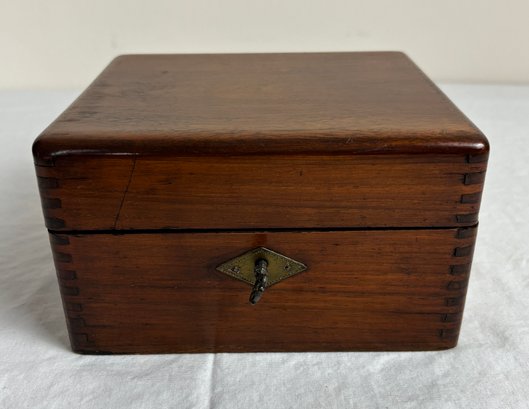 Antique Wooden Humphreys Homeopathic Medicine Box