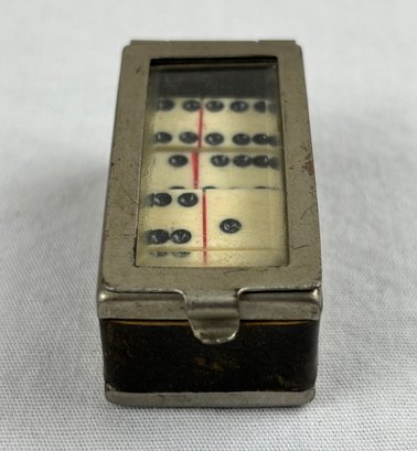 Early 1800s Napoleonic Prisoner Of War Miniature Dominoes Set