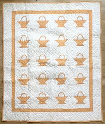 Antique Handmade Child's Patchwork Quilt #5