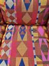 Milo Baughman Floating Sofa Mid Century Modern With Rare Boris Kroll Fabric