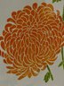Vintage P. Chu Signed And Numbered Framed Serigraph Of Orange Flowers