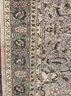 Elegant French Olive Tones Aubusson Rug Measuring 9FT By 9.5FT