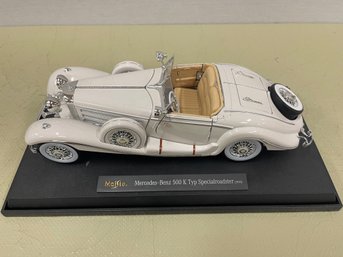 Collectible Maisto Mercedes Benz 1936 Roadster Car Replica