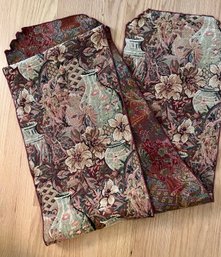 Elegant Chinoiserie Tapestry Table Runner  92' Long