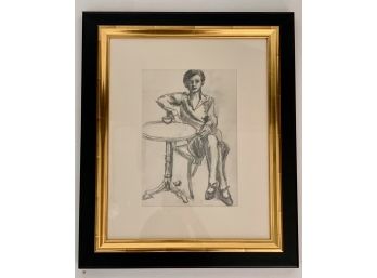 Original Pencil Sketch Framed