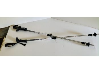 LEKI Adjustable Hiking Walking Sticks With Janny Speed Locks