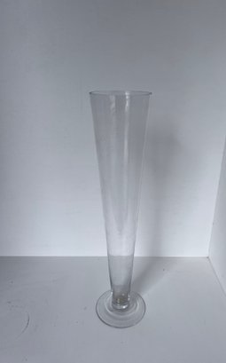 Very Tall Glass Vase Set Of 4 - 3 Lots