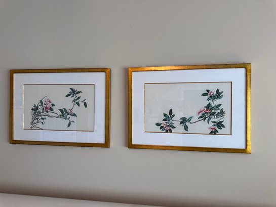 Botanical Asian Floral Artwork