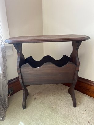 Side Table Magazine Stand