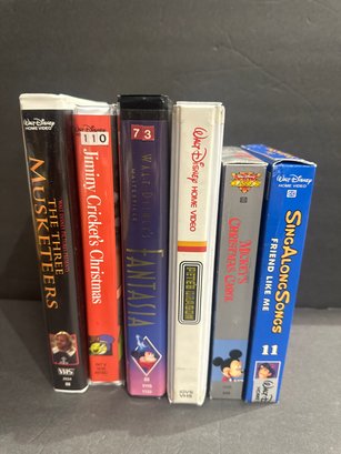 VHS - Disney - Set Of 6