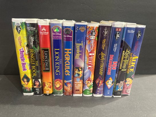 VHS - Disney - Set Of 11