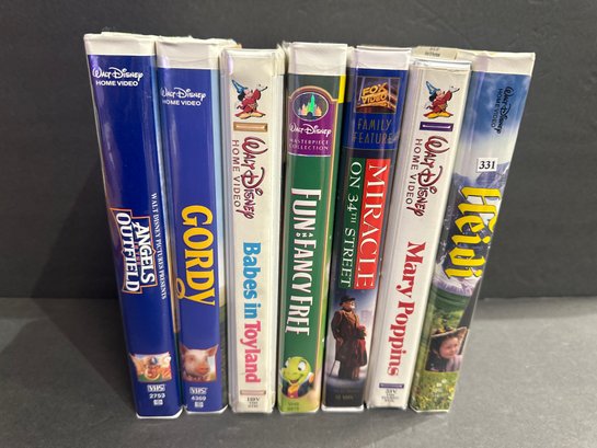 VHS - Disney - Set Of 7