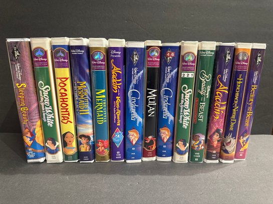VHS - Disney - Set Of 14