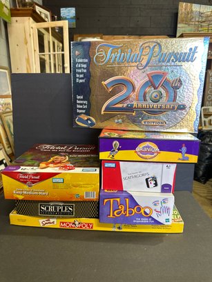 Board Games As Shown