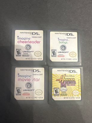4 Nintendo DS Games