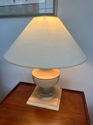 Ethan Allen Tur Wood Desk Lamp