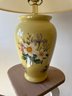 Yellow Floral Lamp