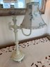 White Small Lamp With Shade