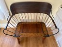 Antique American Carriage Seat 19th Century