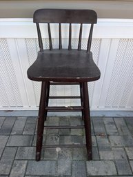 Vintage Black High Chair