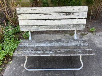 Rustic Painted Farmhouse Bench/table