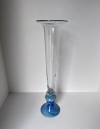Blue Bottom Vase Set Of 2